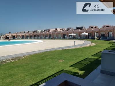 Twin House for sale 323 m 4 Bdr resale ready to move with ultra super lux finishing prime location open view in Playa Sidi Abdel Rahman North Coast