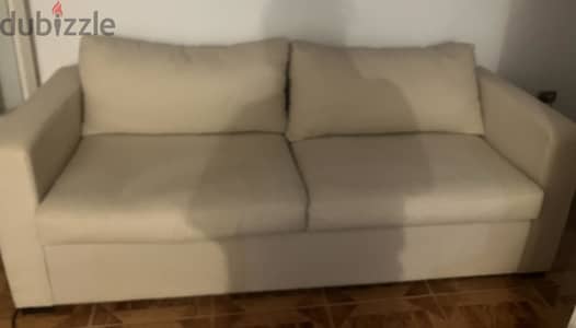 A two seater sofa
