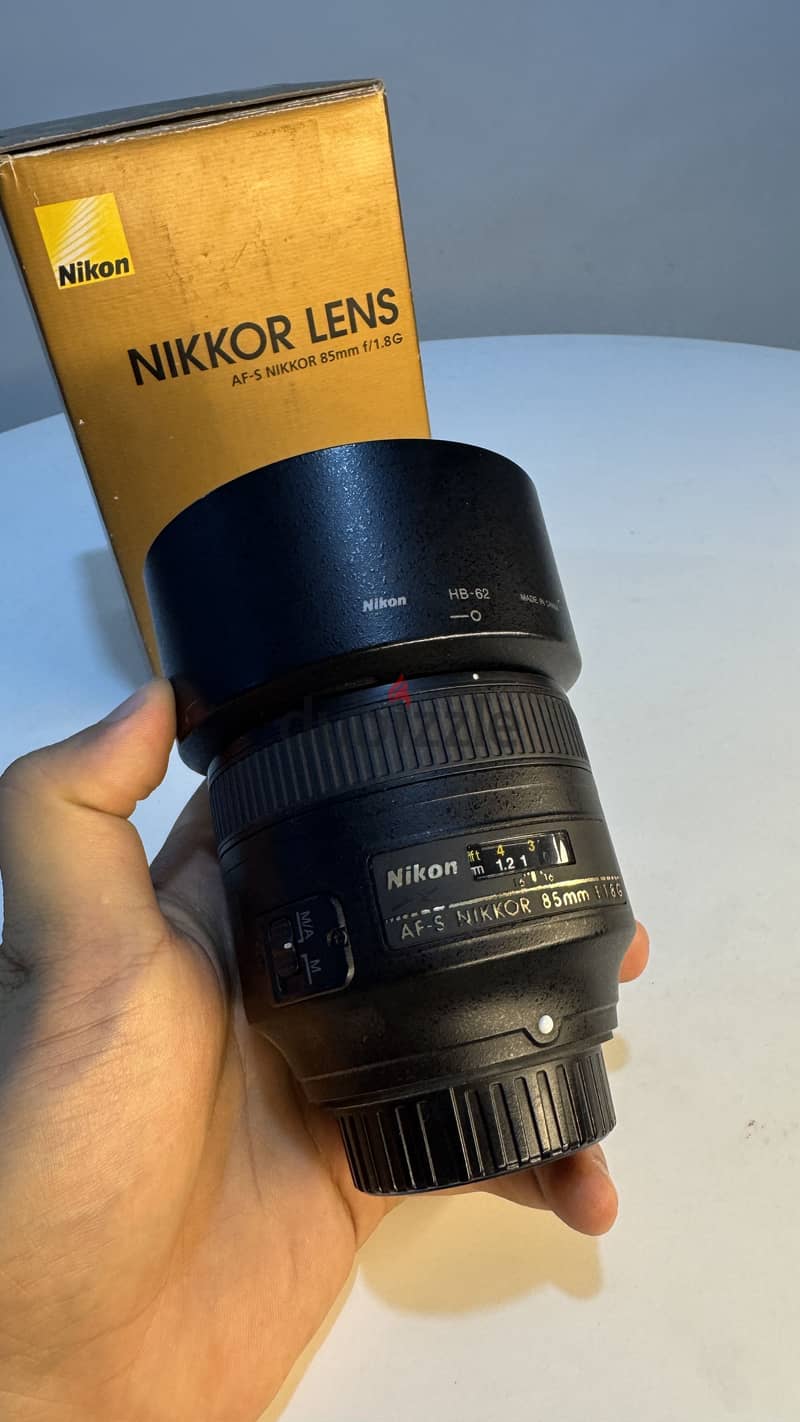 Nikon Lens 85mm F/1.8 1