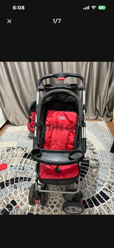 Car seat and stroller