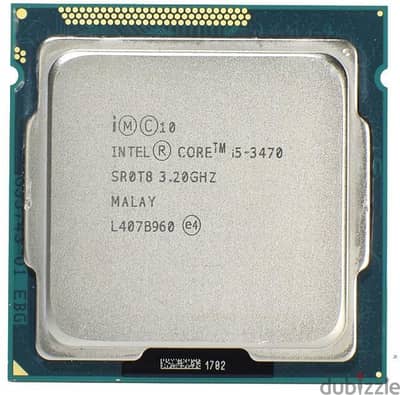 معالج core i5 3470 حاله ممتازه