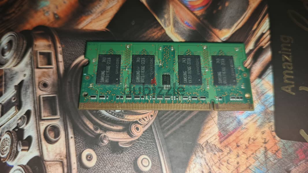 Laptop Ram, 512Mb Ddr2, Samsung 1