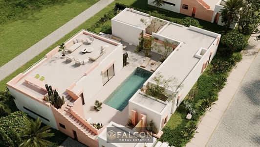 With 22% Discount Own a Luxury One Story Villa , Fully Finished With Acs & Kitchen Capinits & Pool Beside Hurghada international Airport in Makadi Hig
