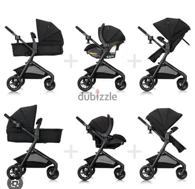 Evenflo travel system ( stroller + carseat )