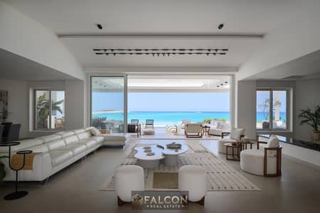 فيلا VIP دايركت علي البحر في لسان الوزراء استلام فوري تشطيب ULTRA MODERN بالفرش و الاجهزة MARINA 5 الساحل الشمالي