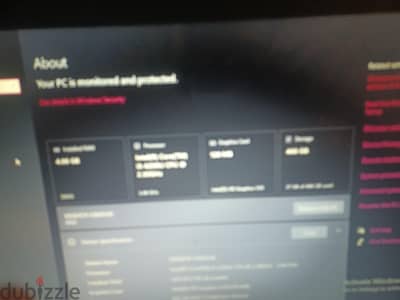 لاب لينوفو بطاريه ممتازه هارد 512رامات 4