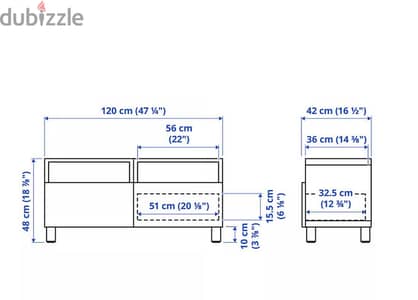 TV unit and storage