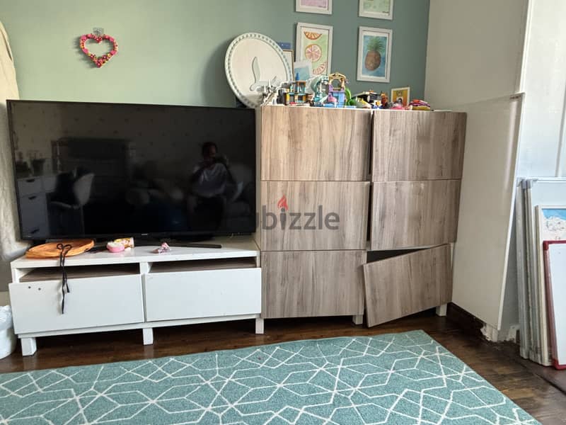 TV unit and storage 1