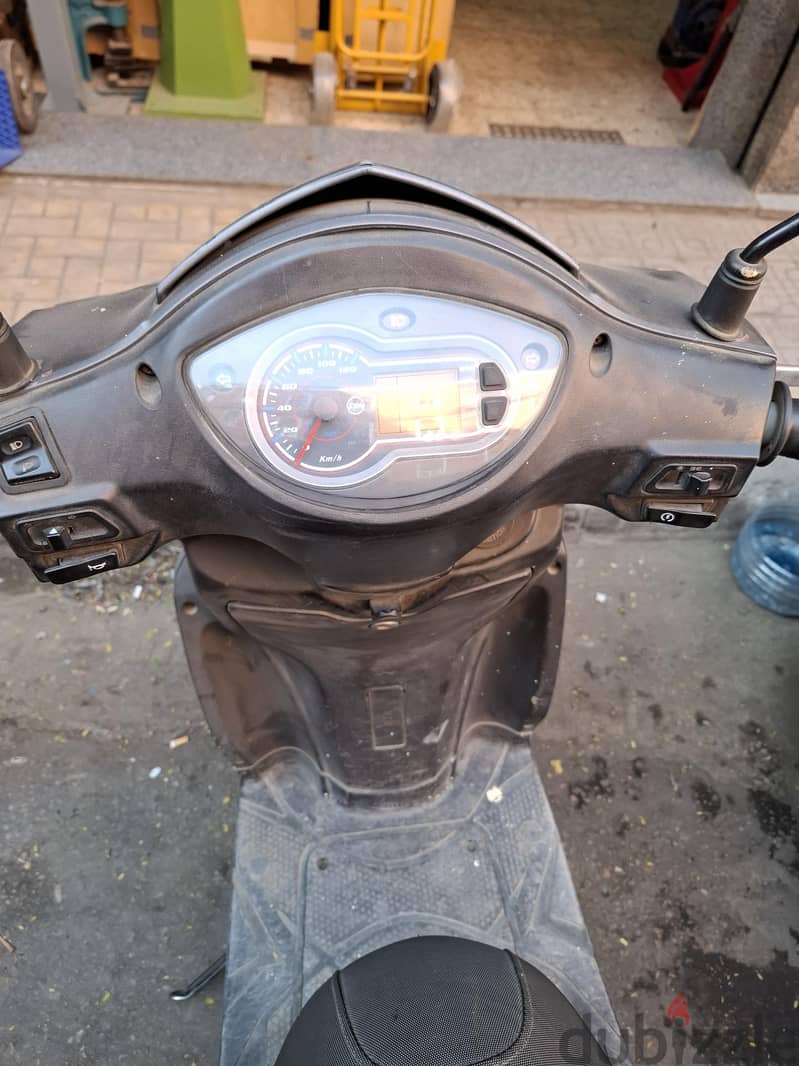 اسكوتر sym 150 cc ٢٠١٧