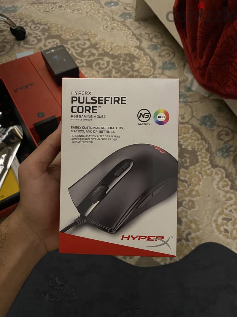 HYPERX Pulsefire Core RGB Wired Mouse 3