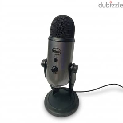 مايك Blue Yeti USB اصلي بحالة ممتازة بالكرتونة