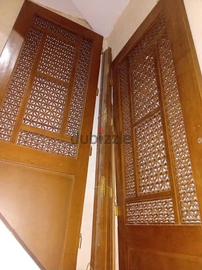 باب ارابيسك من قطعتين