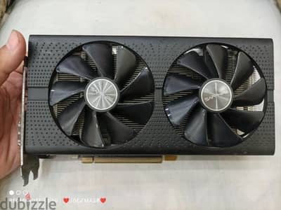كارت RX 570 4G DDR5 SAPPHIRE حالة ممتازة