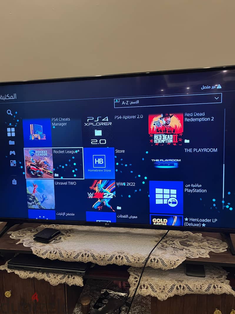 PS4 pro with 4 controllers 5