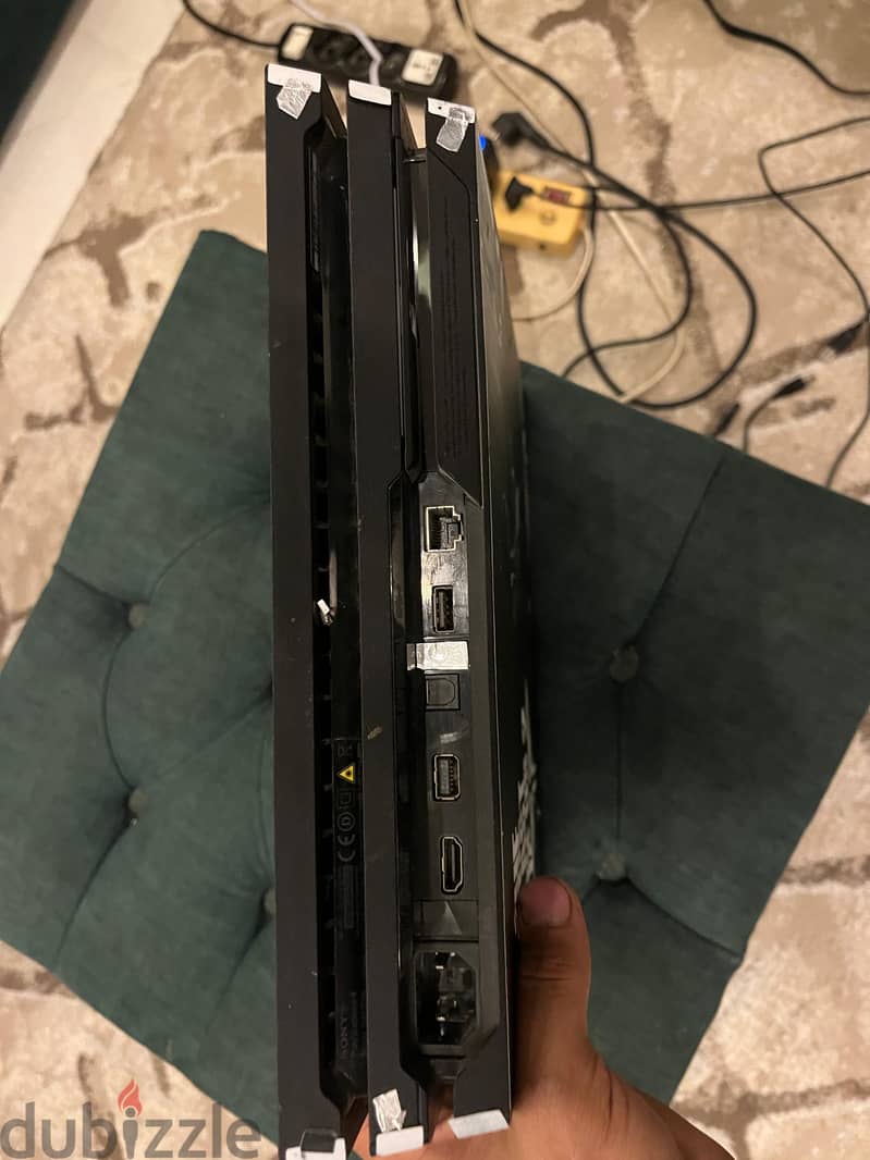 PS4 pro with 4 controllers 6