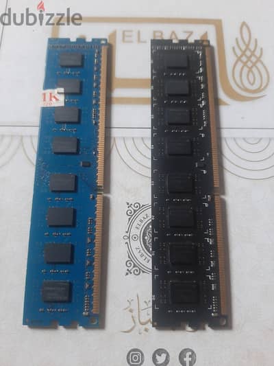 رامات 4 جيجا ٢×٢ ddr3