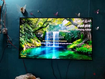 بالضمان شاشة سامسونج 4K سمارت ومعاها ريسيفر بي إن سبورت 4k هدية