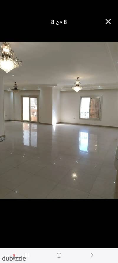 For the elite, a 200 square meter apartment on the second floor with elevator, kitchen, and air conditioning directly on Al-Tas'een Al-Shamali.