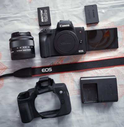 كاميرا كانون m50 ii اقرأ وصف الاعلان هتعرف كل حاجه للبيع كاميرا كانون m50 ii اقرأ وصف الاعلان هتعرف كل حاجه للبيع