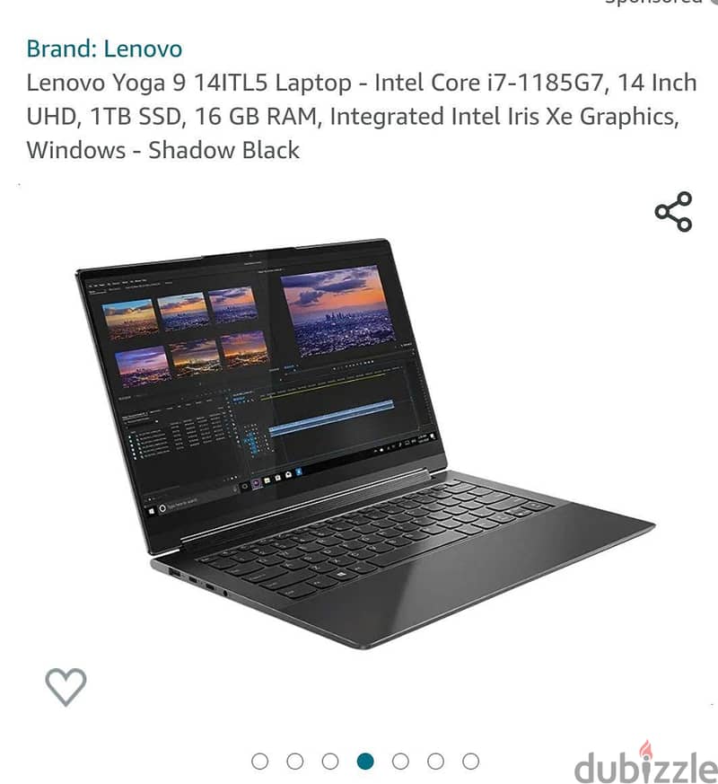 للبيع لينوفو يوجا 9 1