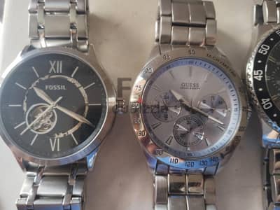 fossil , guess original watches