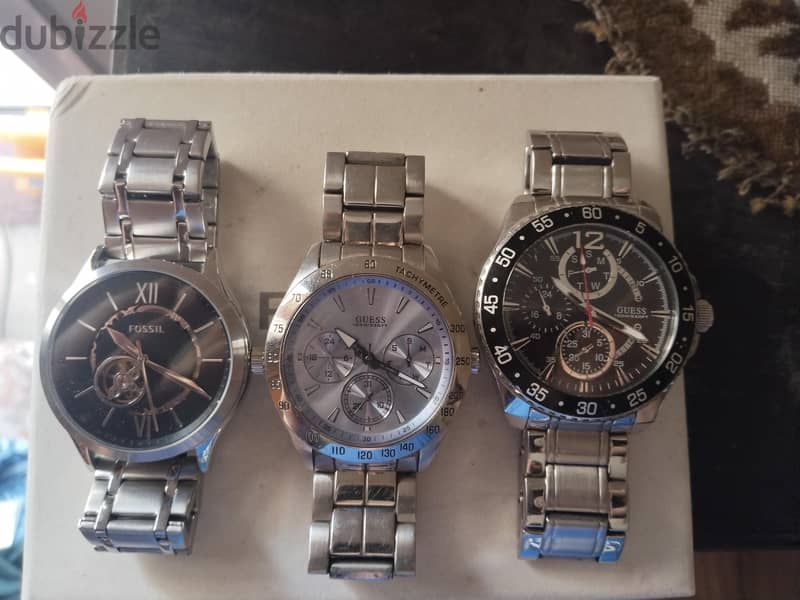 fossil , guess original watches 1