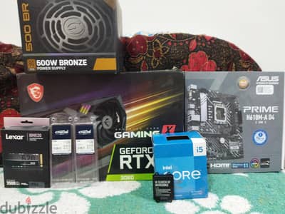 تجميعة RTX 3060 + i5-13400F| Gaming