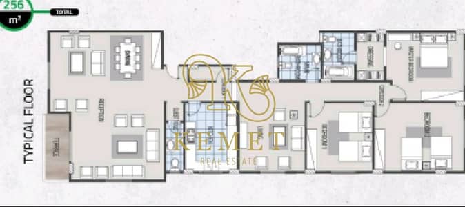 Prime 256m Apartment in Beit Al Watan - District 6, Near View Zone