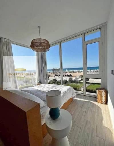 Chalet for sale fully finished on the lagoon with an open view a few minutes to El Almaz Bay in Sidi Heneish