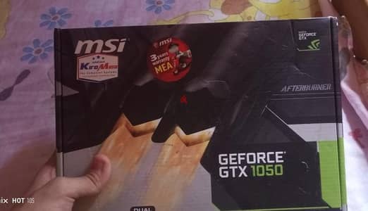 MSI GTX 1050 2GT OC