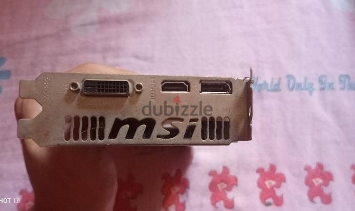MSI GTX 1050 2GT OC 3