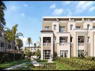 تشطيب Modern + خصـم 64% + فيـو Trible  شقة 124م  للبيع في طلالة هليوبوليس أمام سوديك ايست بجوار شيراتون  Talala Heliopolis In Front Sodic East