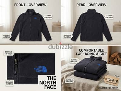 The North Face Boy's Fleece Jacket – Size M (10/12)