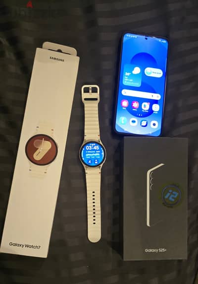 Samsung Galaxy s25+ &  galaxy watch 7 40m