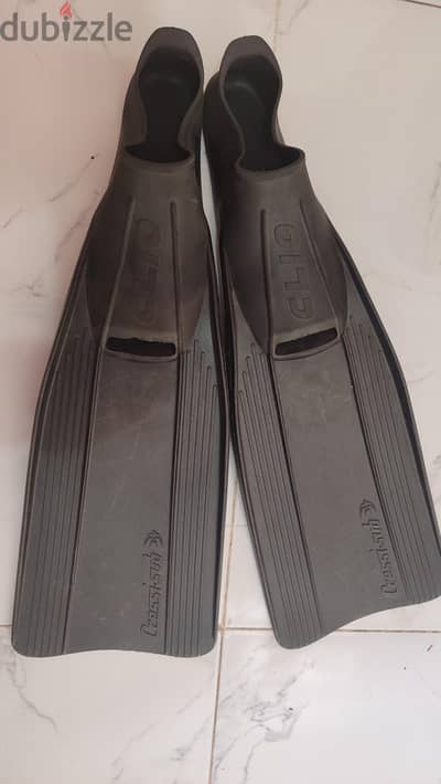 زعانف cressi clio مقاس 39-40 صناعه ايطالي