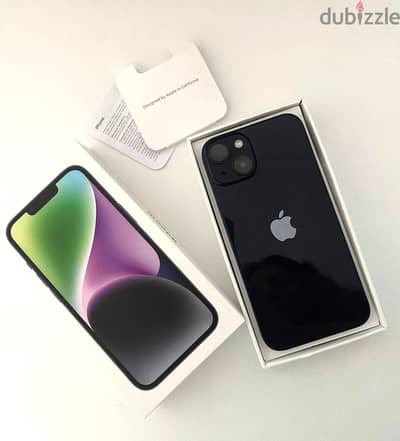 معفي ضريبه IPHONE 14 PLUS 128 FB بطاريه ٨٤ حاله ممتازه
