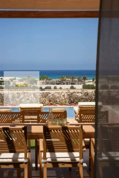 Chalet for sale 3 finished rooms in Marsa Bagoush direct on the lagoon open view minutes to Almaz Bay in Sidi Hanesh