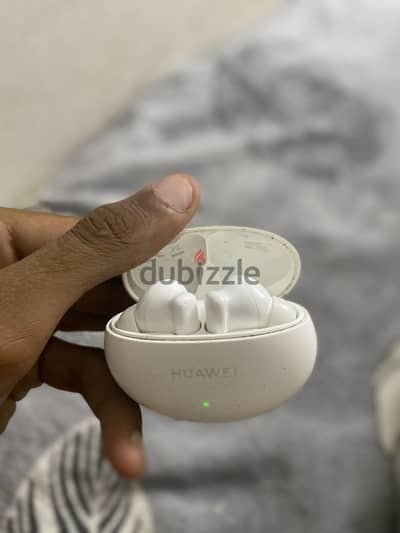 سماعة هواوي Huawei FreeBuds Ei بحالة ممتازة - عزل ضوضاء ANC