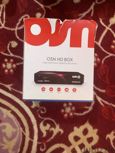 ريسيفر OSN HD Box أصلي من HUMAX — جديد ولم يُستخدم