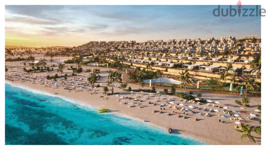 تنازل Resale  شاليه بحري مميز أقل 300 ألف من المدفوع صافيه الساحل