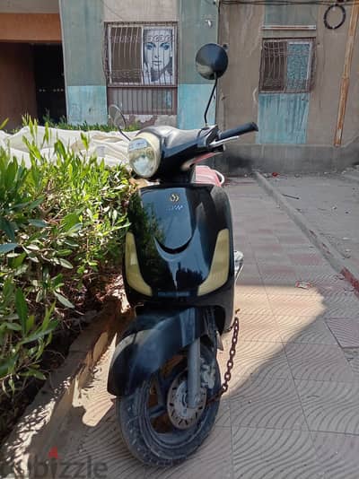 سكوتر sym فيدل 2 زيرو استعمال بسيط جدا داخل المدينة