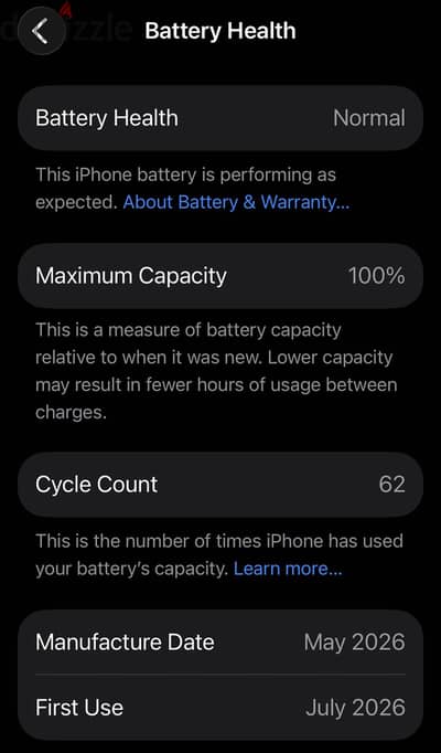 Apple - iPhone 17 Pro orange color 100% battery