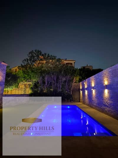 Villa resale from owner emerald park new cairo with private pool and elevator