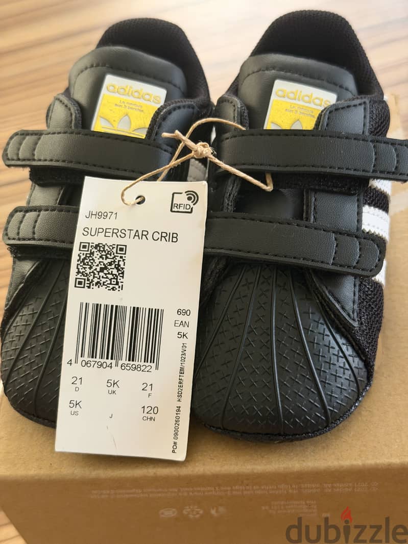 Adidas superstar for toddler 2