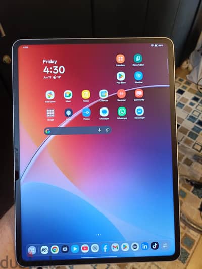 OnePlus pad 3 بدون خربوش بجميع مشتملاته