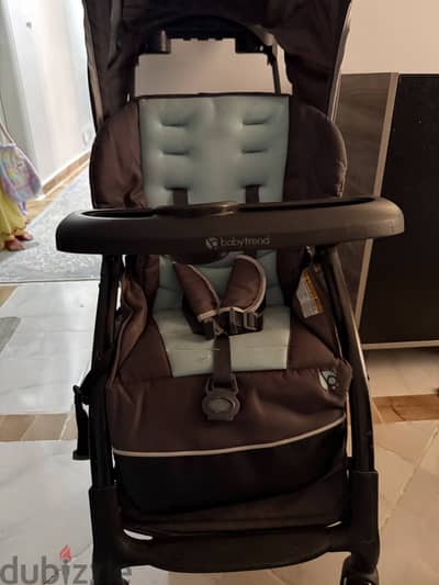 Baby Trend Sit N’ Stand 5-in-1 Double Stroller | لطفلين | استعمال خفيف