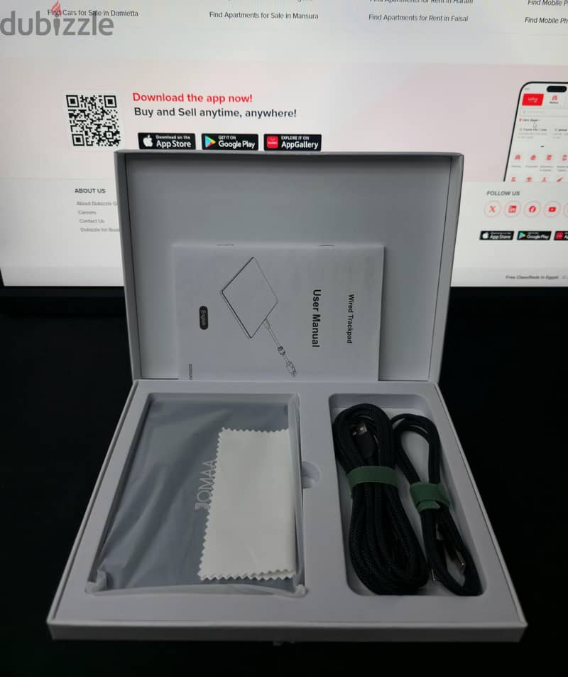 NEW Jomaa Trackpad Multi-Touch Touchpad USB C WIN & MAC 1