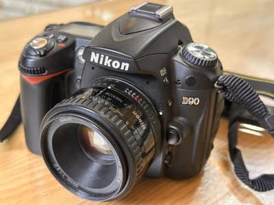 Nikon d90 - نيكون ٩٠دي و عدسة ٥٠مم