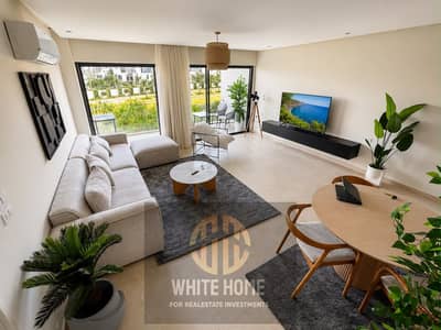 Lake view residence compound Apartment ultra modern finishing for rent fully furnished brand new near to lakes & Mall& Mivida & Sodic Villete compound