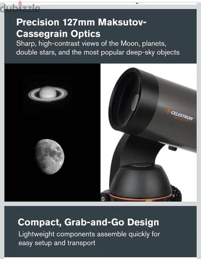 celestron NexStar 127 slt Maksutov-Cassegrain computerized telescope